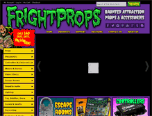Tablet Screenshot of frightprops.com
